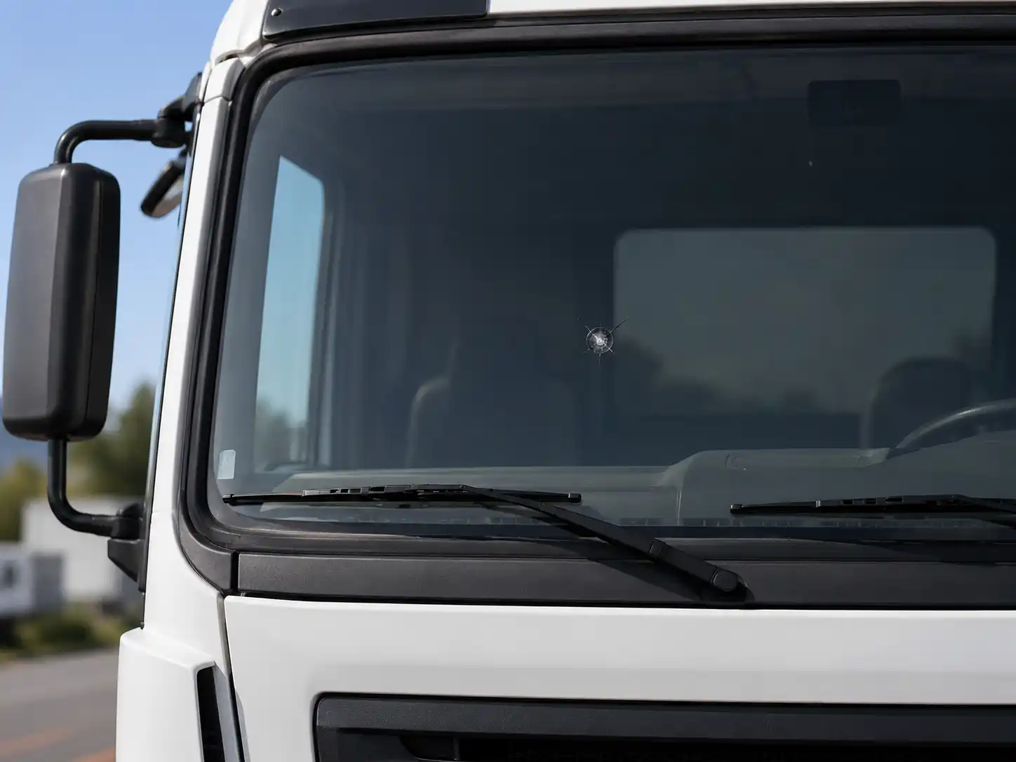 réparation pare brise camion