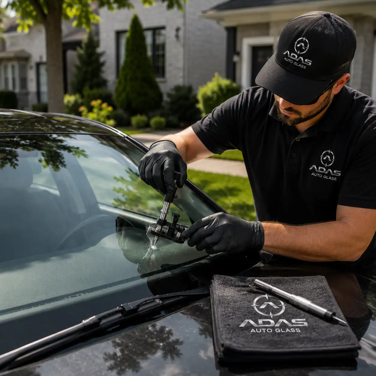 réparation vitre auto a domicile